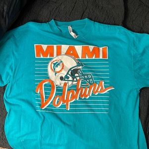 Rare Vintage Miami Hurricanes 1991 Single Stitch T-Shirt All Over